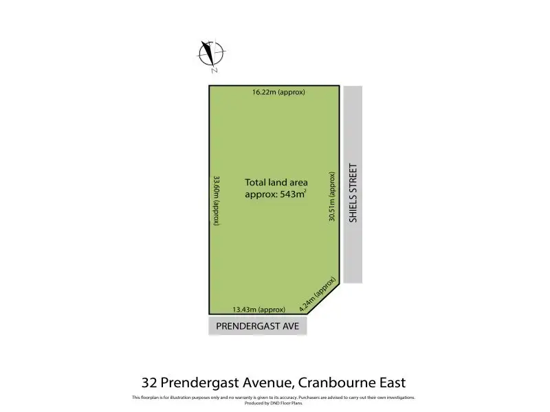 Main view of Homely land listing, 32 Prendergast Avenue, Cranbourne East VIC 3977