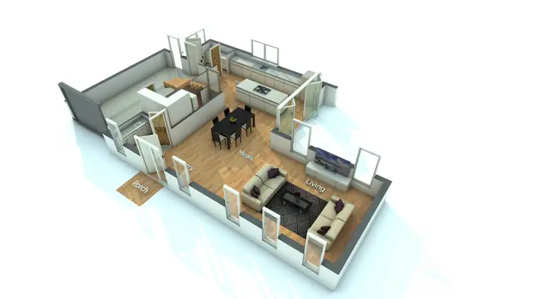 Second view of Homely townhouse listing, 1/3 Reark avenue, Noble Park VIC 3174