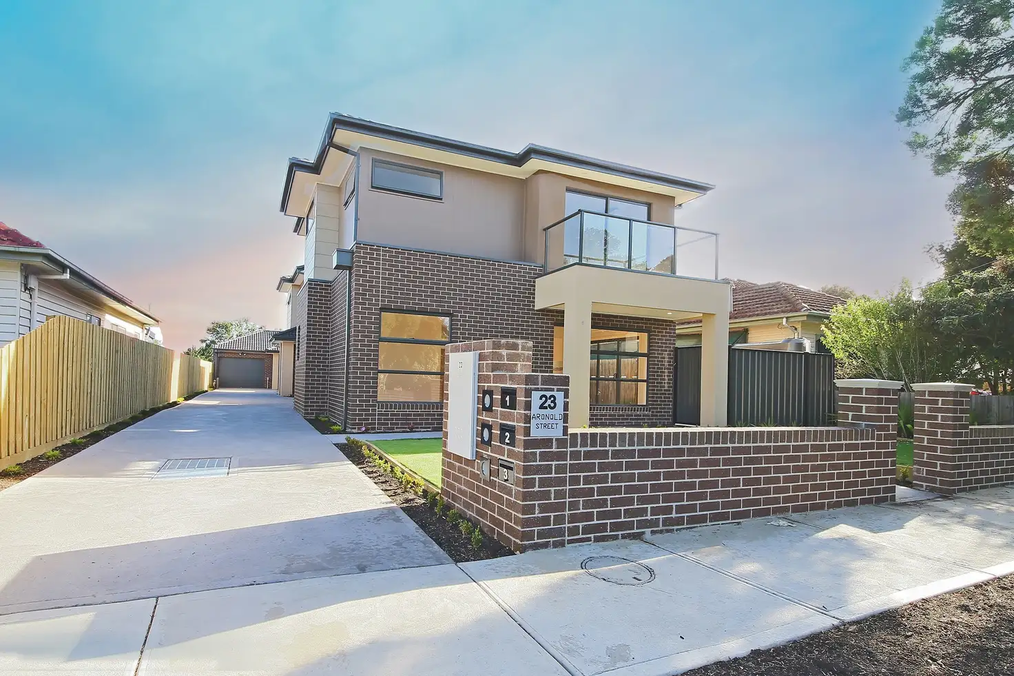 Main view of Homely townhouse listing, 1/23 Arnold St, Sunshine West VIC 3020