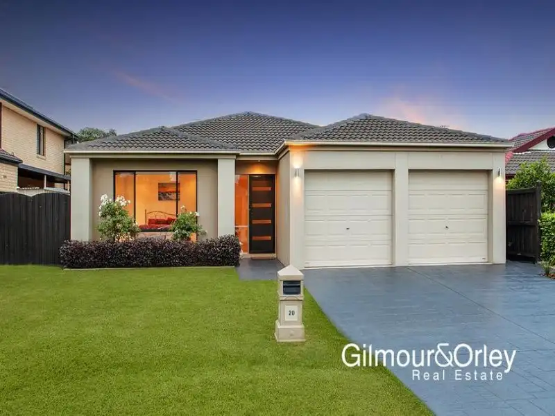 Main view of Homely house listing, 20 Lycett Avenue, Kellyville NSW 2155