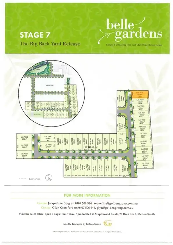 Third view of Homely land listing, LOT 7018 melanda road, Melton South VIC 3338