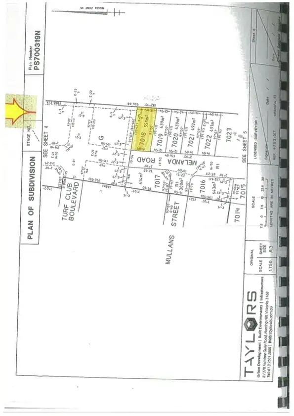 Second view of Homely land listing, LOT 7018 melanda road, Melton South VIC 3338
