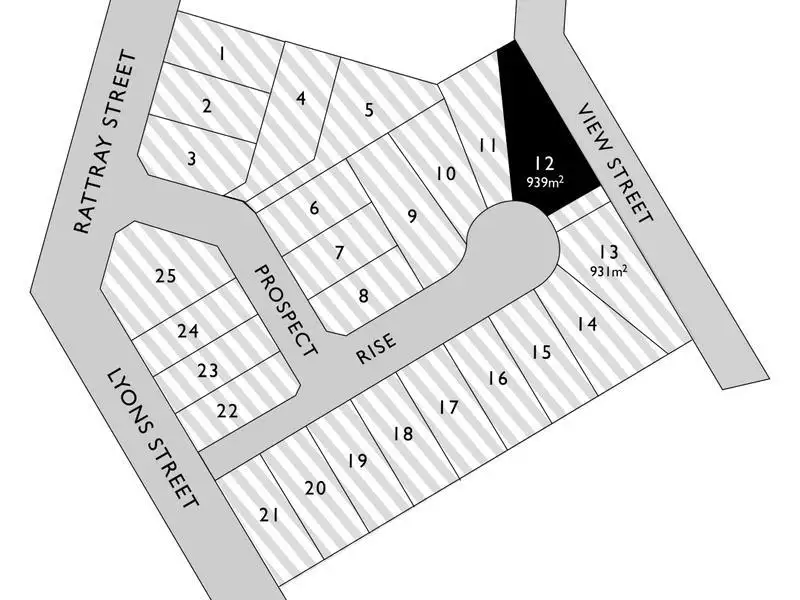 Main view of Homely land listing, Lot 12 Prospect Rise, Yea VIC 3717