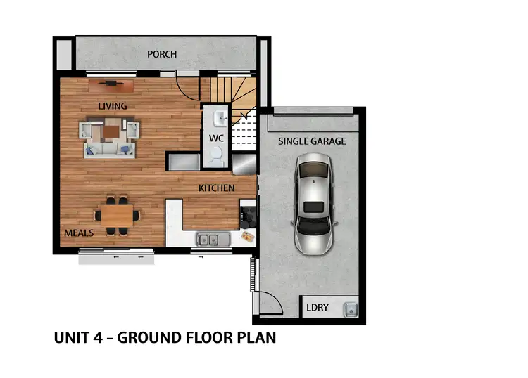 Second view of Homely townhouse listing, 4/7-11 Cowra Avenue, St Albans VIC 3021