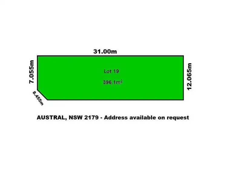 Main view of Homely land listing, Address available on request