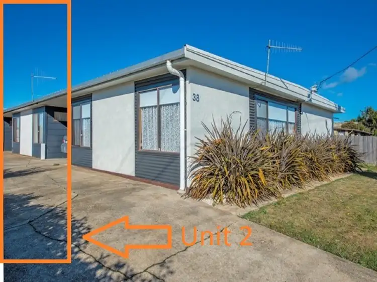 Main view of Homely unit listing, 2/38 Malakoff, Somerset TAS 7322