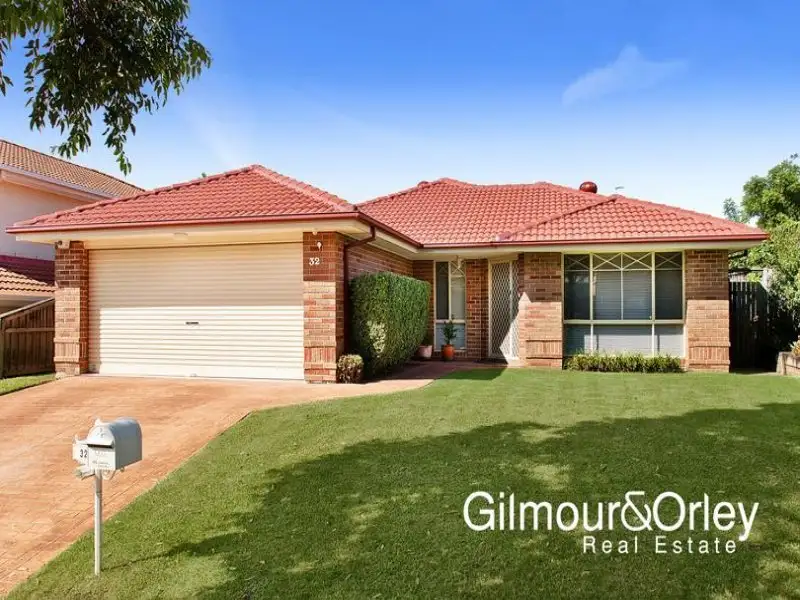 Main view of Homely house listing, 32 James Mileham Drive, Kellyville NSW 2155