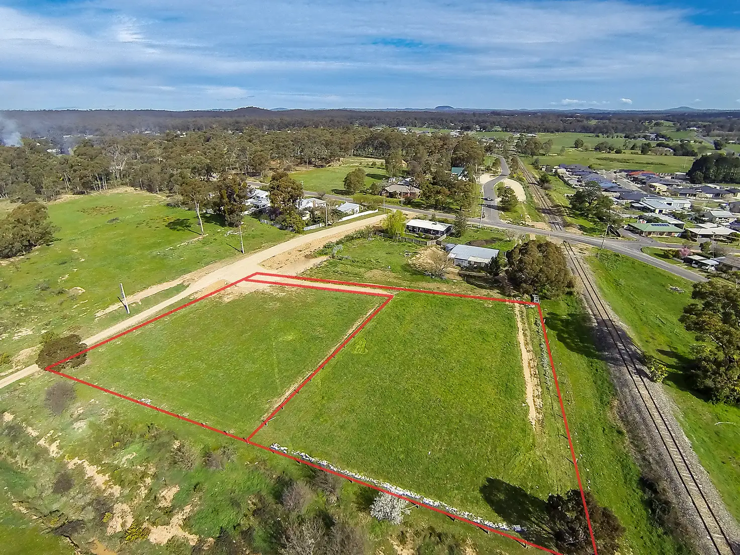 Main view of Homely land listing, 3 and 5 Pottery Road, Campbells Creek VIC 3451