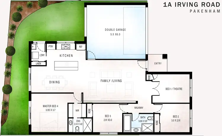 Second view of Homely unit listing, 1A Irving Road, Pakenham VIC 3810