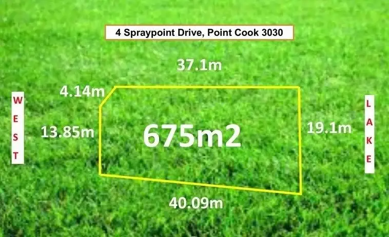 Main view of Homely land listing, 4 Spraypoint Drive, Point Cook VIC 3030