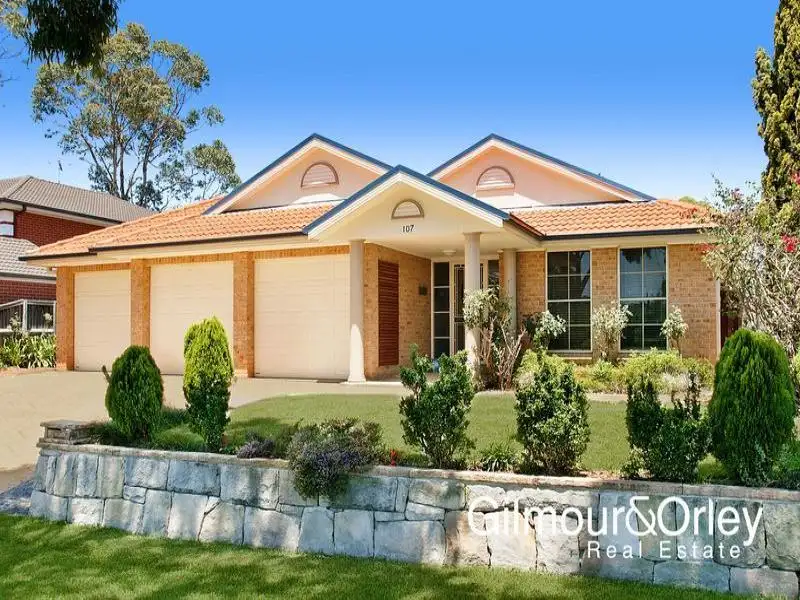 Main view of Homely house listing, 107 Craigmore Drive, Kellyville NSW 2155