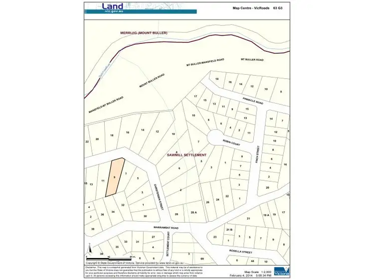 Third view of Homely land listing, 9 Christensen Street, Sawmill Settlement VIC 3723