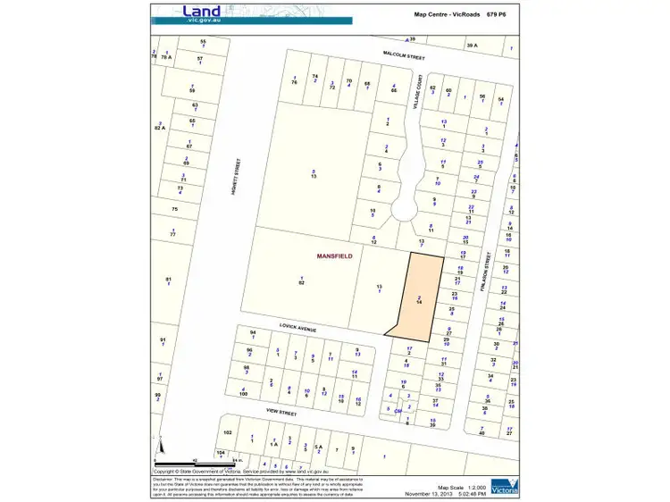 Second view of Homely land listing, 14 Lovick Avenue, Mansfield VIC 3722