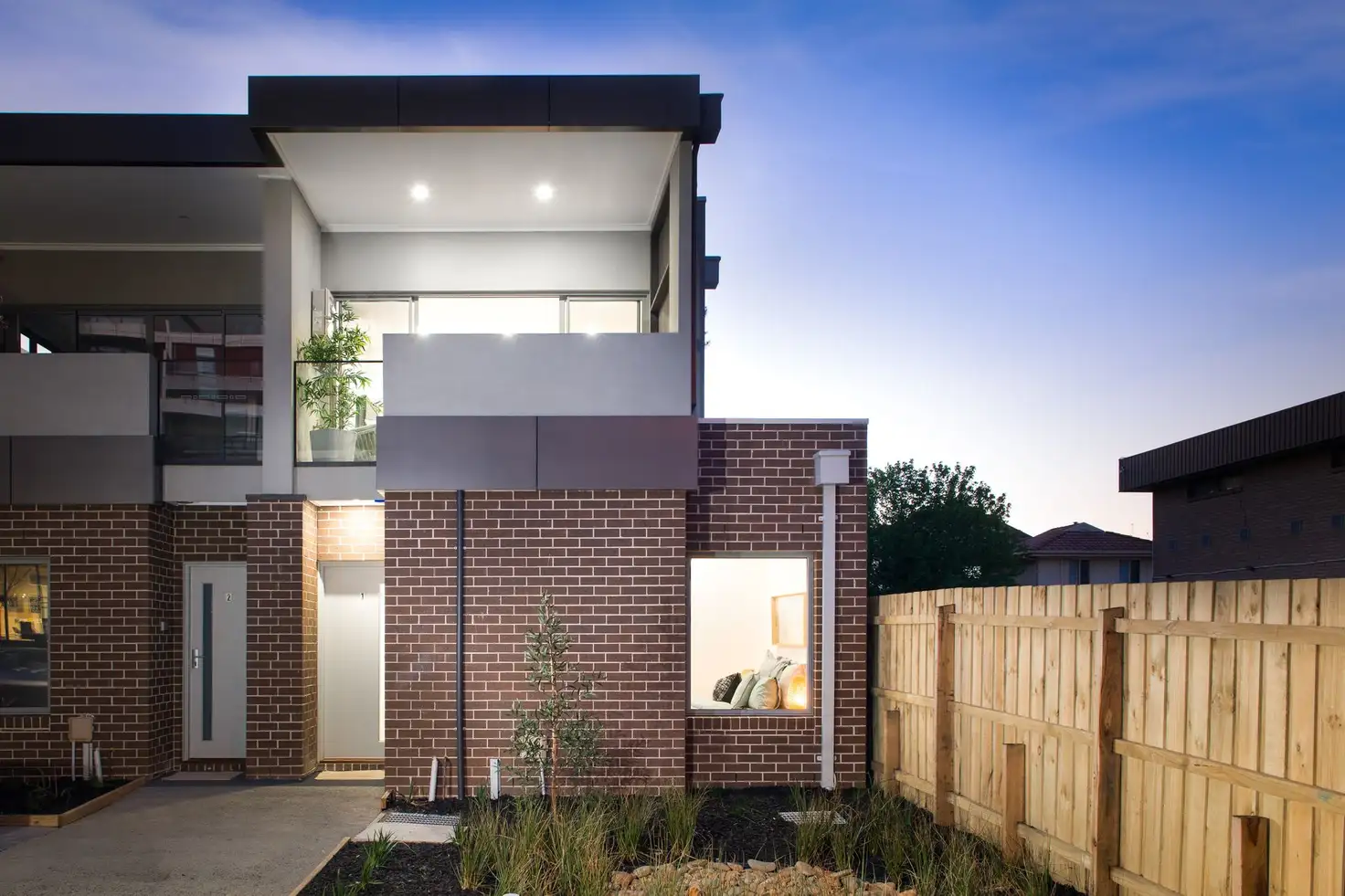 Main view of Homely townhouse listing, 1/23 Nicholson Street, Coburg VIC 3058