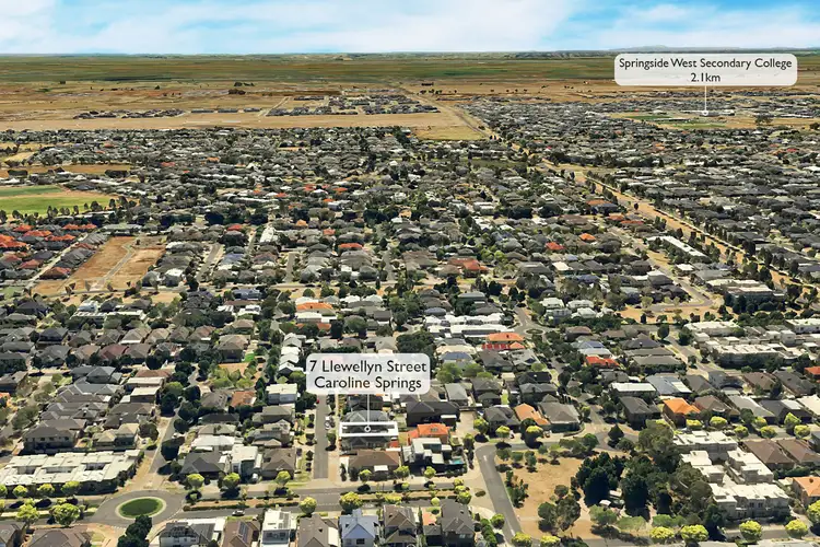 Fifth view of Homely house listing, 7 Llewellyn Street, Caroline Springs VIC 3023