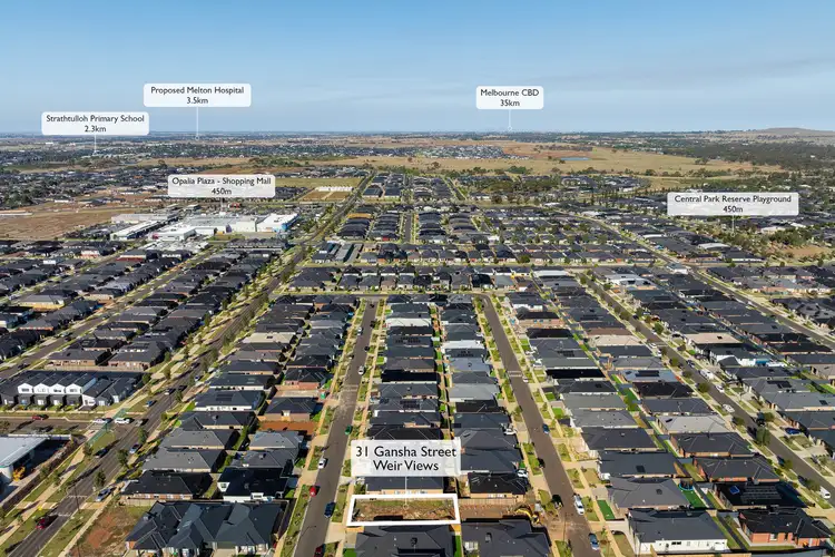 Third view of Homely land listing, 31 Gansha Street, Weir Views VIC 3338