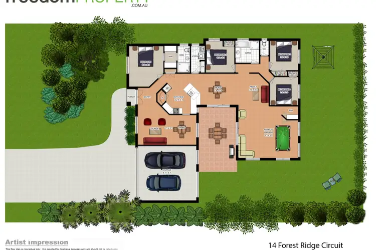 Fourth view of Homely house listing, 14 Forest Ridge Circuit, Peregian Springs QLD 4573