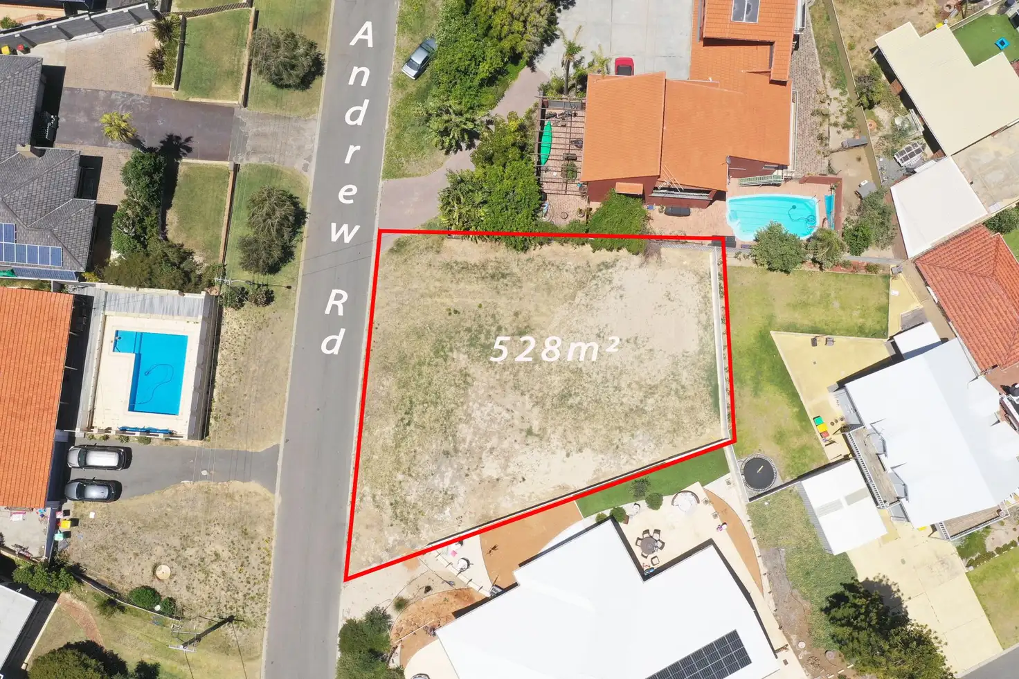 Main view of Homely land listing, 3 Andrew Road, Waikiki WA 6169