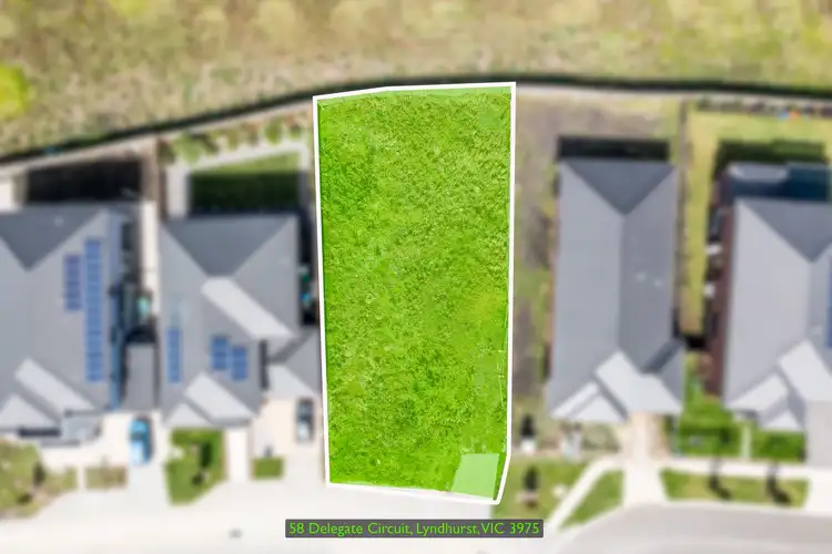 Second view of Homely land listing, 58 Delegate Circuit, Lyndhurst VIC 3975