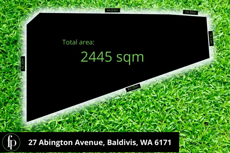 Main view of Homely land listing, 27 Abington Avenue, Baldivis WA 6171
