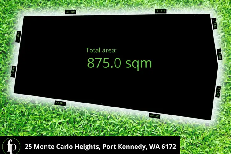 Main view of Homely land listing, 25 Monte Carlo, Port Kennedy WA 6172