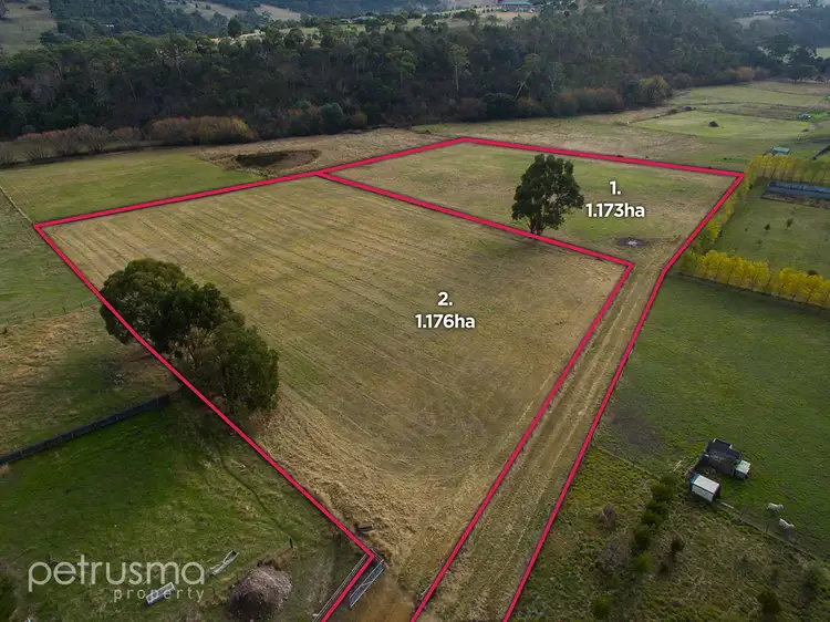 Main view of Homely land listing, Lots 1 and 2 ,505 Back River Road, Magra TAS 7140
