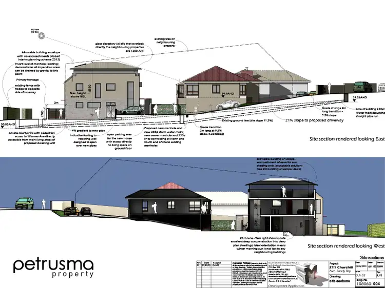 Second view of Homely house listing, 211 Churchill Avenue, Sandy Bay TAS 7005