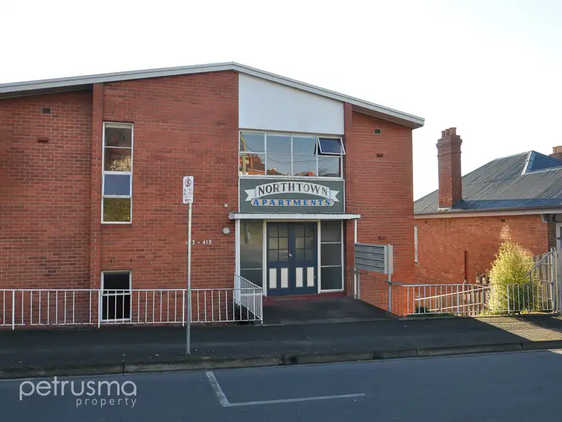 Main view of Homely unit listing, 5/413-415 Elizabeth Street, North Hobart TAS 7000