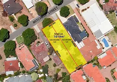 Fourth view of Homely land listing, Lot 1/47 Mitchell Street, Mount Pleasant WA 6153
