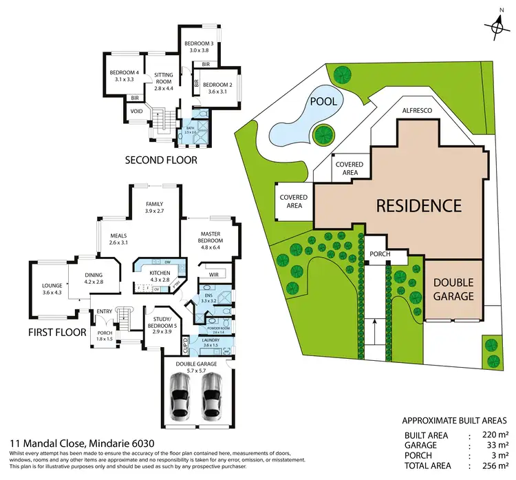 Second view of Homely house listing, 11 Mandal Close, Mindarie WA 6030