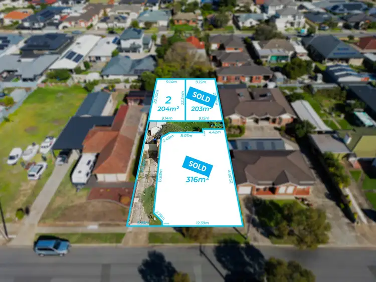 Main view of Homely land listing, LOT 1-3 Alfred Avenue, Seaton SA 5023