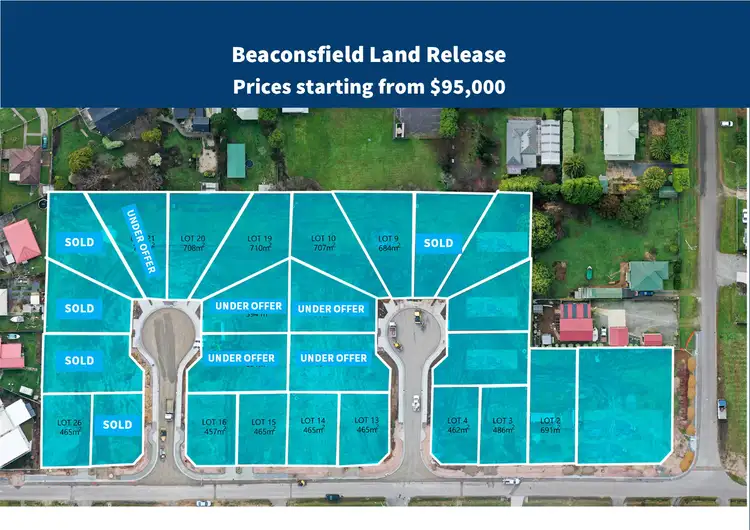 Lots 2 -26 Payne St, Coultman Crt, Vulcan Cls,, Beaconsfield TAS 7270