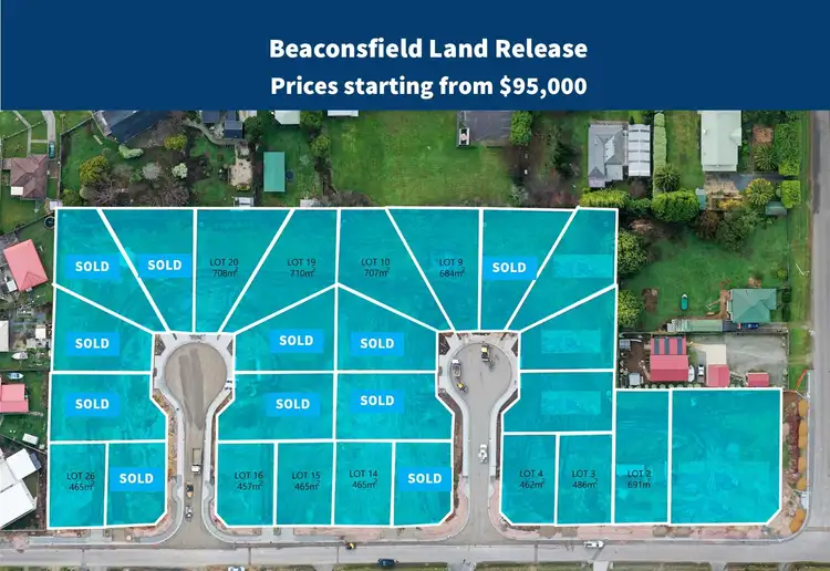 Lots 2 -26 Payne St, Coultman Crt, Vulcan Cls,, Beaconsfield TAS 7270