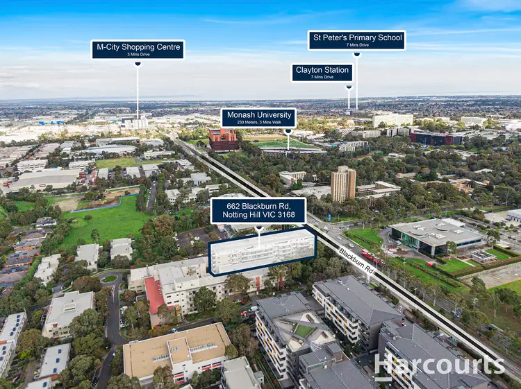 Second view of Homely apartment listing, D206/662 Blackburn Road, Notting Hill VIC 3168