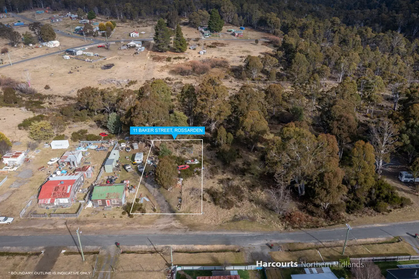 Main view of Homely land listing, 11 Baker Street, Rossarden TAS 7213