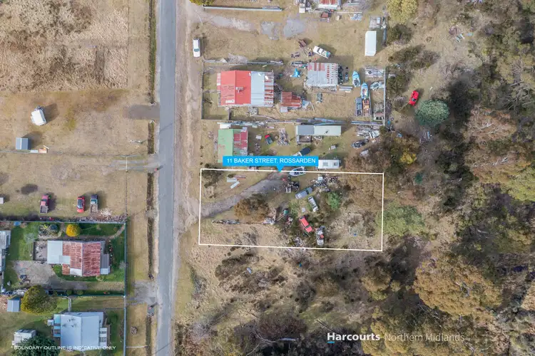 Second view of Homely land listing, 11 Baker Street, Rossarden TAS 7213