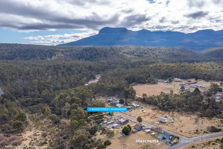 Third view of Homely land listing, 11 Baker Street, Rossarden TAS 7213