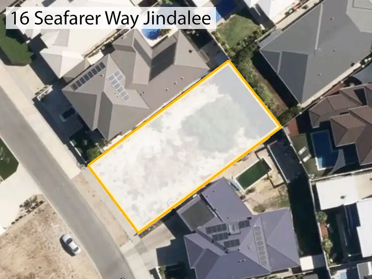 Main view of Homely land listing, 16 Seafarer Way, Jindalee WA 6036