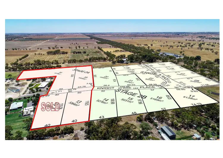 Land Release Knight Place, Tintinara SA 5266