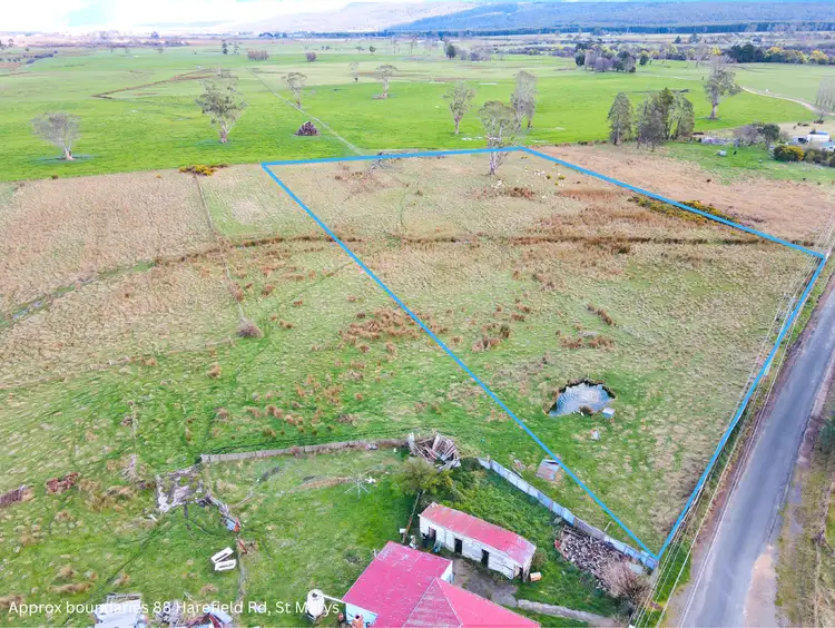 Third view of Homely land listing, 88 Harefield Road, St Marys TAS 7215