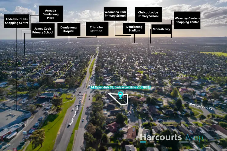 Fifth view of Homely house listing, 14 Cavendish Court, Endeavour Hills VIC 3802