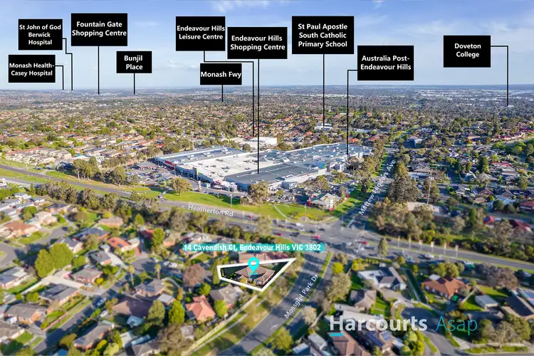 Sixth view of Homely house listing, 14 Cavendish Court, Endeavour Hills VIC 3802