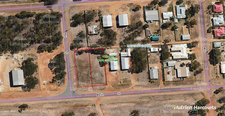 Second view of Homely land listing, 41 & 43 Martin Street, Ravensthorpe WA 6346