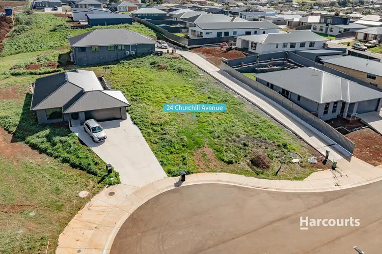 Main view of Homely land listing, 24 Churchill Avenue, Upper Burnie TAS 7320