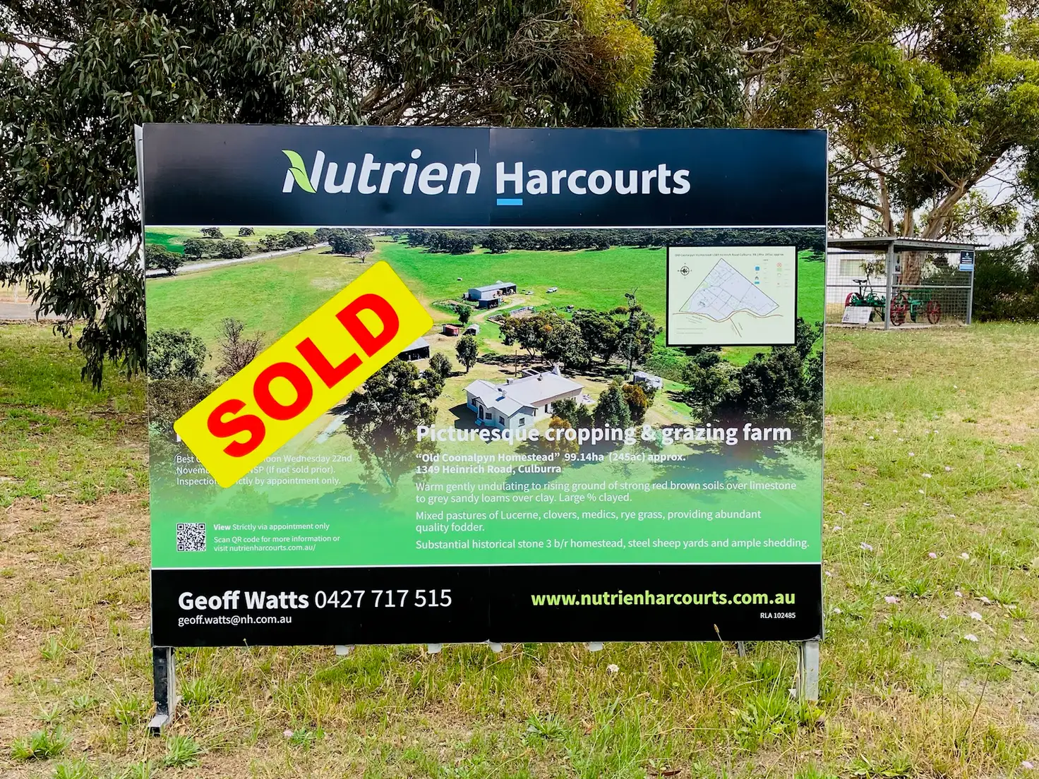 Main view of Homely rural property listing, 1349 Heinrich Road, Culburra SA 5261