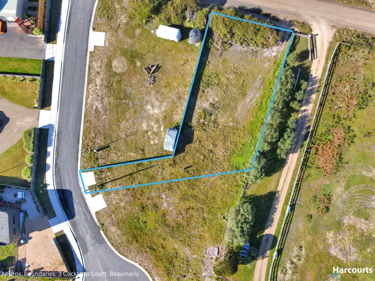 Second view of Homely land listing, 3 Cockatoo Court, Beaumaris TAS 7215