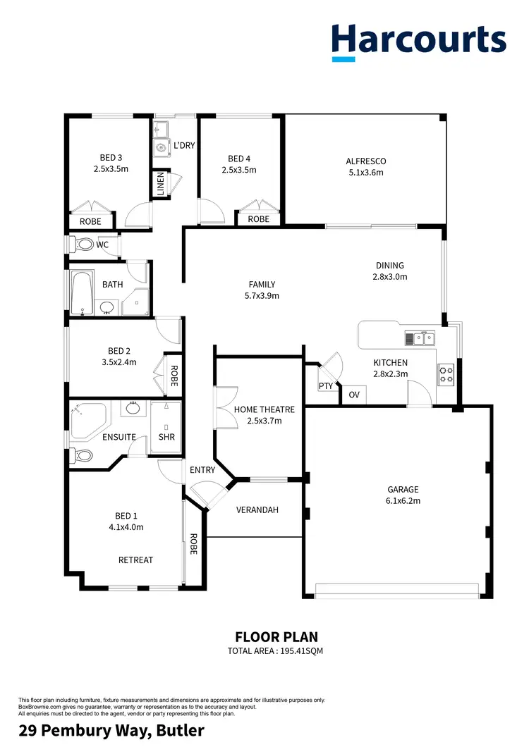 Fourth view of Homely house listing, 29 Pembury Way, Butler WA 6036