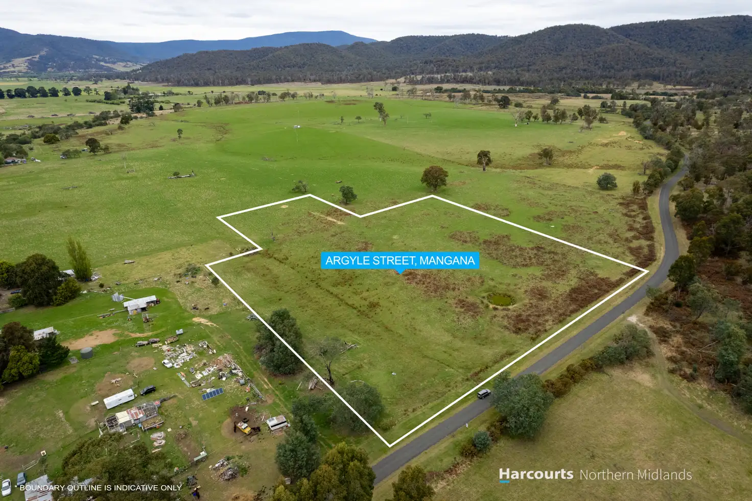 Main view of Homely land listing, 0 Argyle Street, Mangana TAS 7214