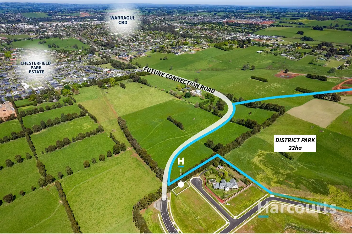 Main view of Homely land listing, 6 Smokebox Court, Warragul VIC 3820