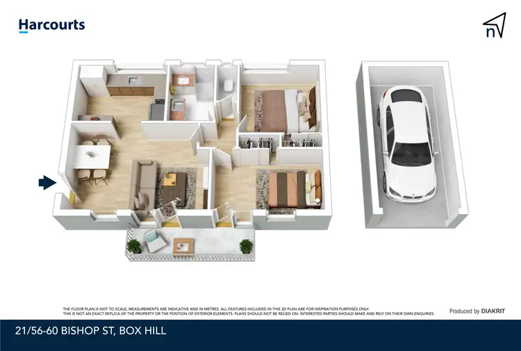 Sixth view of Homely apartment listing, 21/56-60 Bishop Street, Box Hill VIC 3128